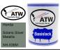 Preview: Honda, Solaris Silver Metallic, NH-536M: 1L Lackdose, von ATW Autoteile West.